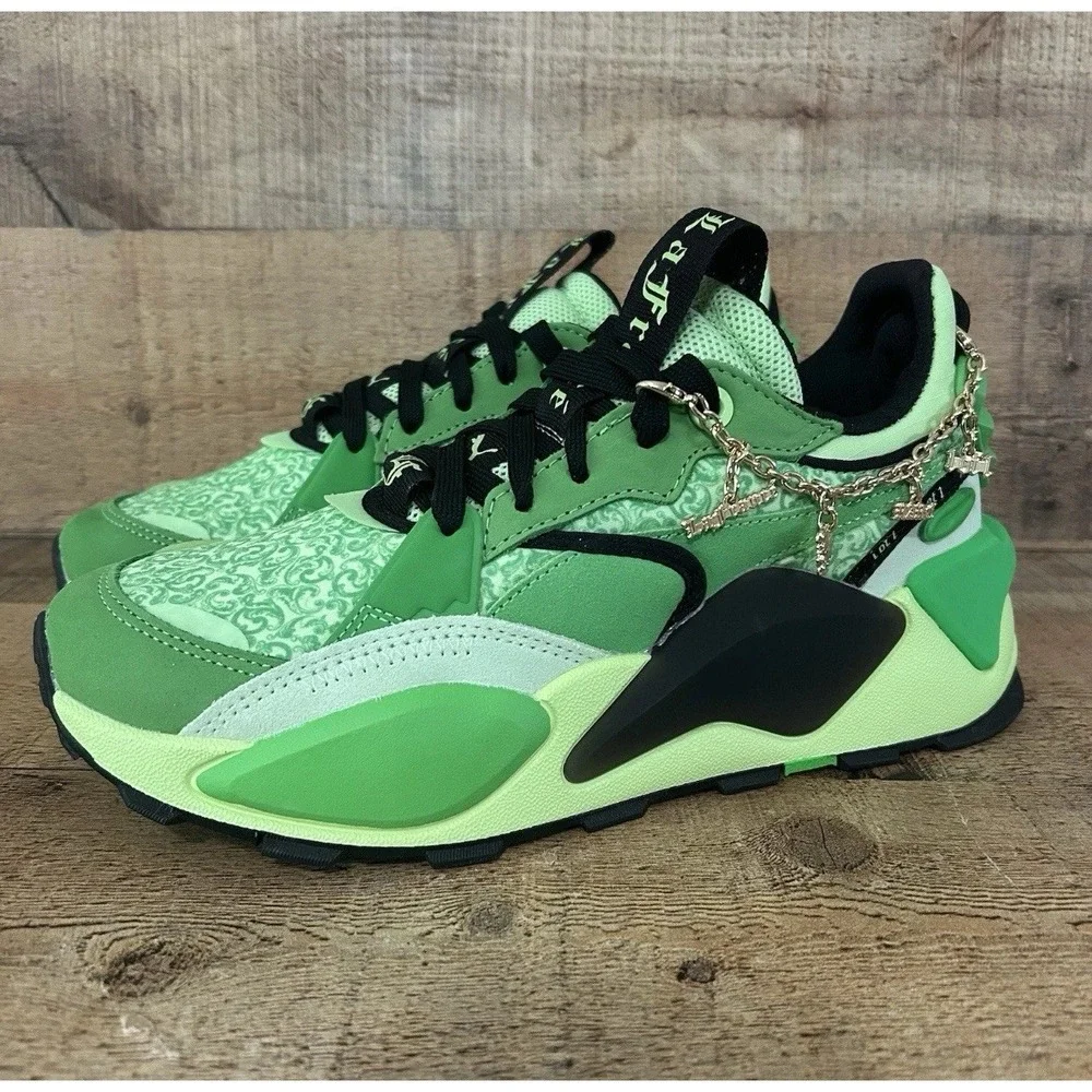 Men's Size 10 PUMA x LAMELO BALL LaFrancé RS-XL Sneakers Green‎ 395032-01 NEW